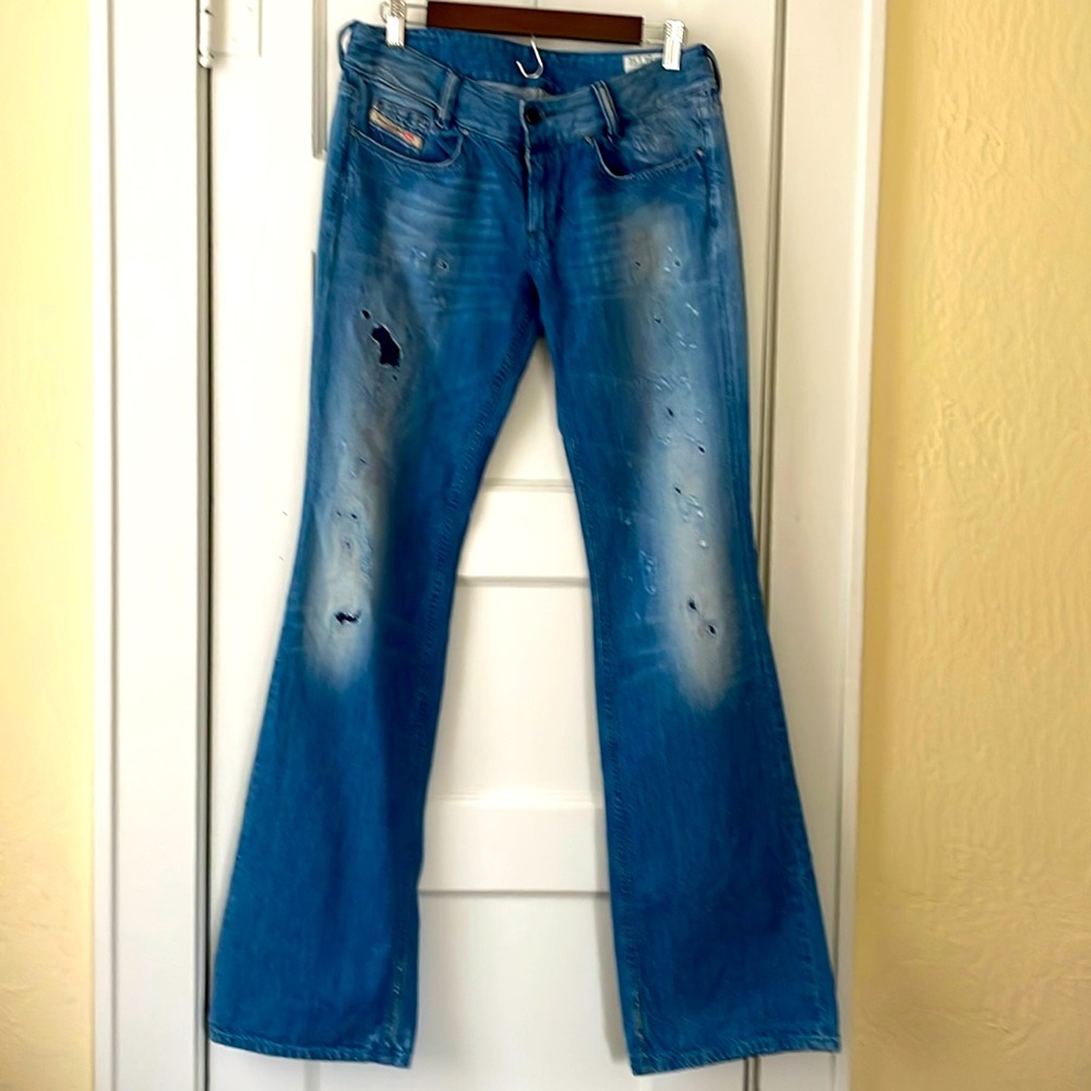 DIESEL Italian Rare Vintage NWOT WOMENS JEANS BOOTCUT Style LOUVELY  size‎ 29x34